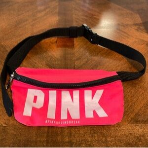 PINK SPRING BREAK Belt bag/crossbody EUC!
